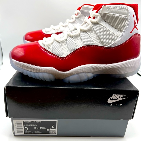 SOLD-New Nike Air Jordan 11 Retro Cherry Men’s Size 9 - Picture 4 of 7
